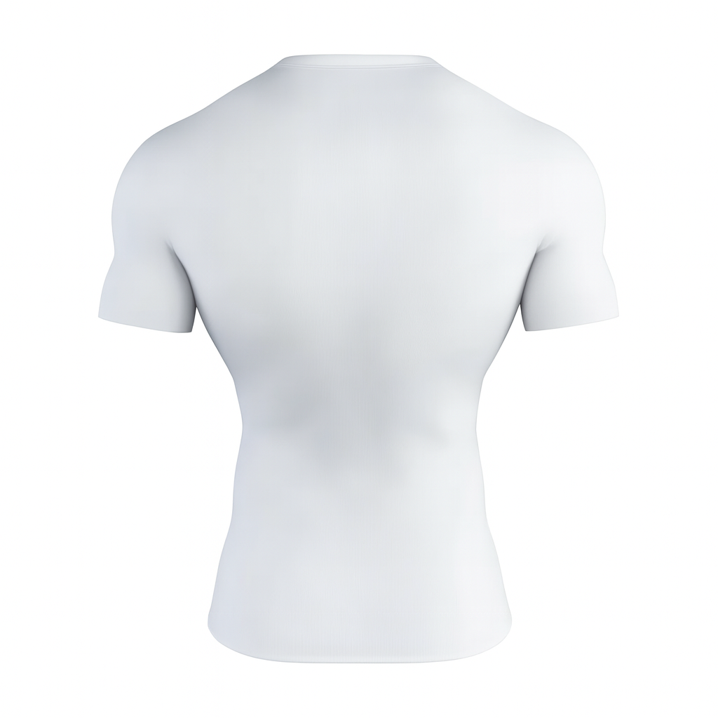 KANSHA CLASSIC WHITE COMPRESSION SHIRT
