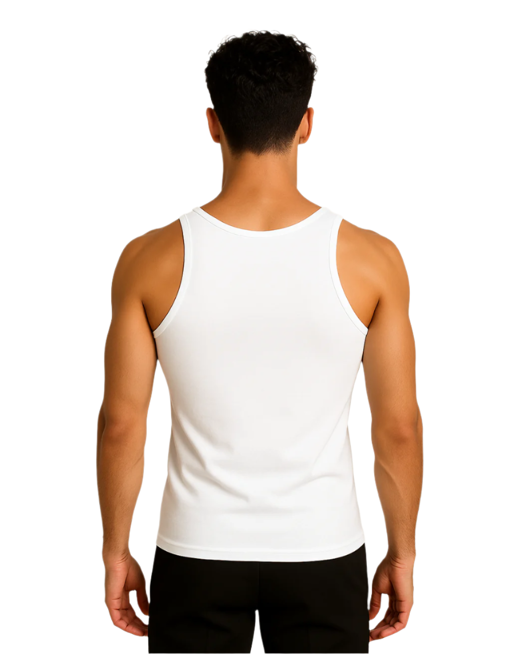 KANSHA CLASSIC WHITE TANK TOP