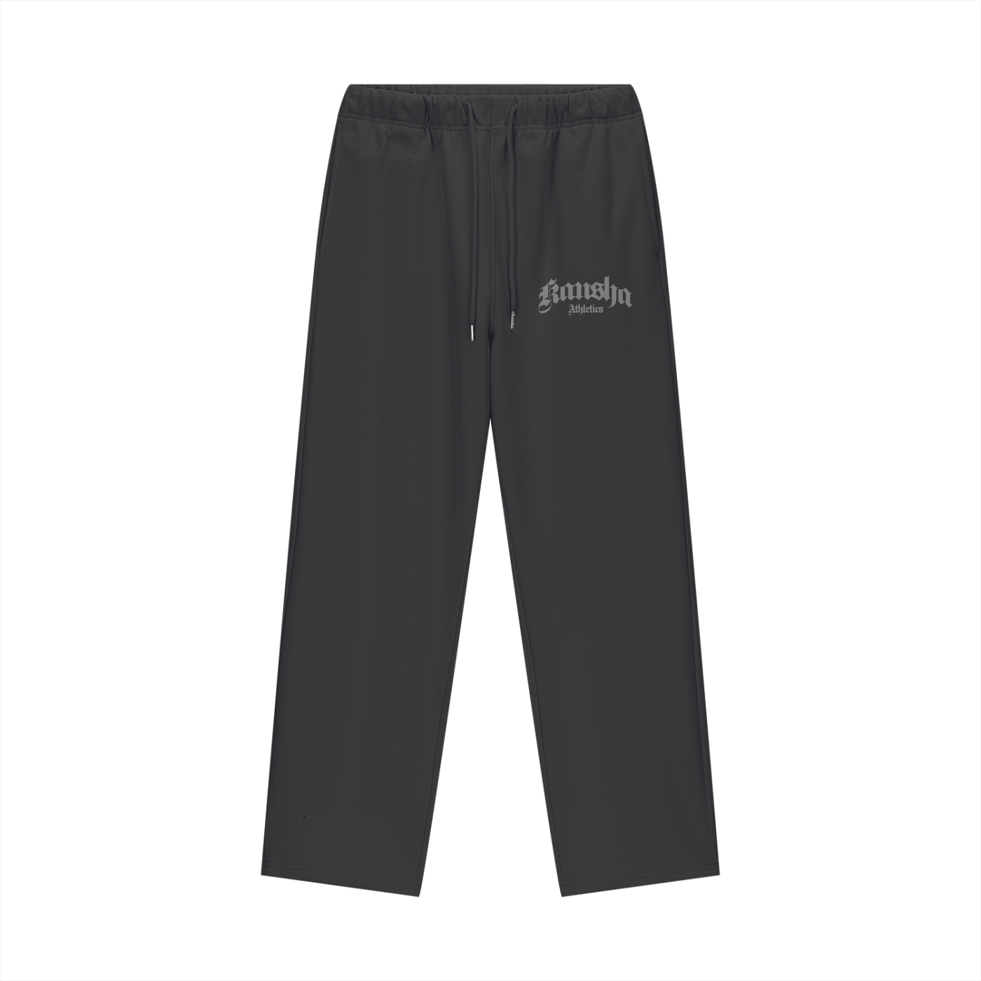 KANSHA STRAIGHT JOGGERS BLACK