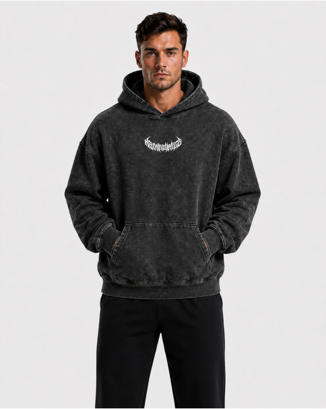 Phantom Washed Oversized Hoodie