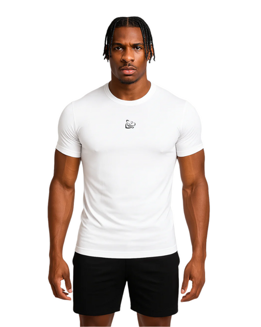 KANSHA CLASSIC WHITE COMPRESSION SHIRT