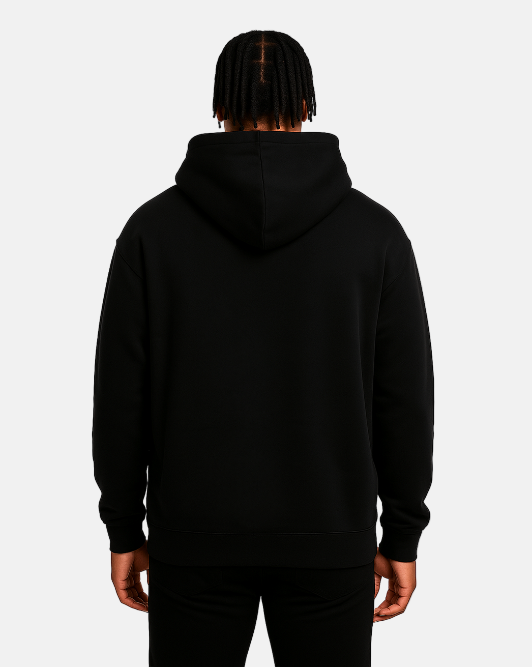 Black Tracksuit Hoodie