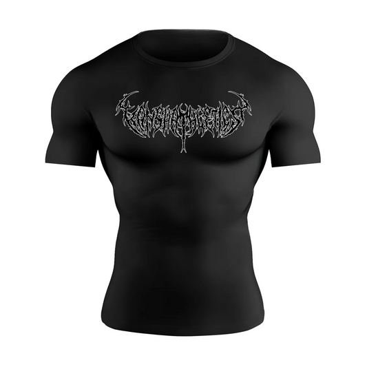 VENOM 2.0 BLACK & WHITE COMPRESSION SHIRT