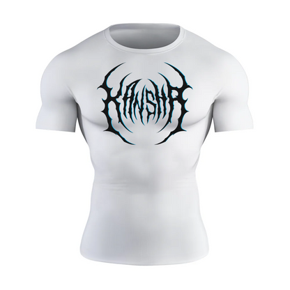 Blue Villain Compression Shirt