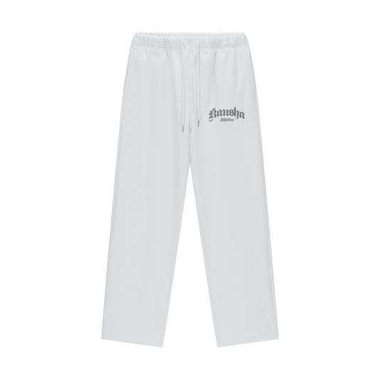 KANSHA STRAIGHT JOGGERS WHITE