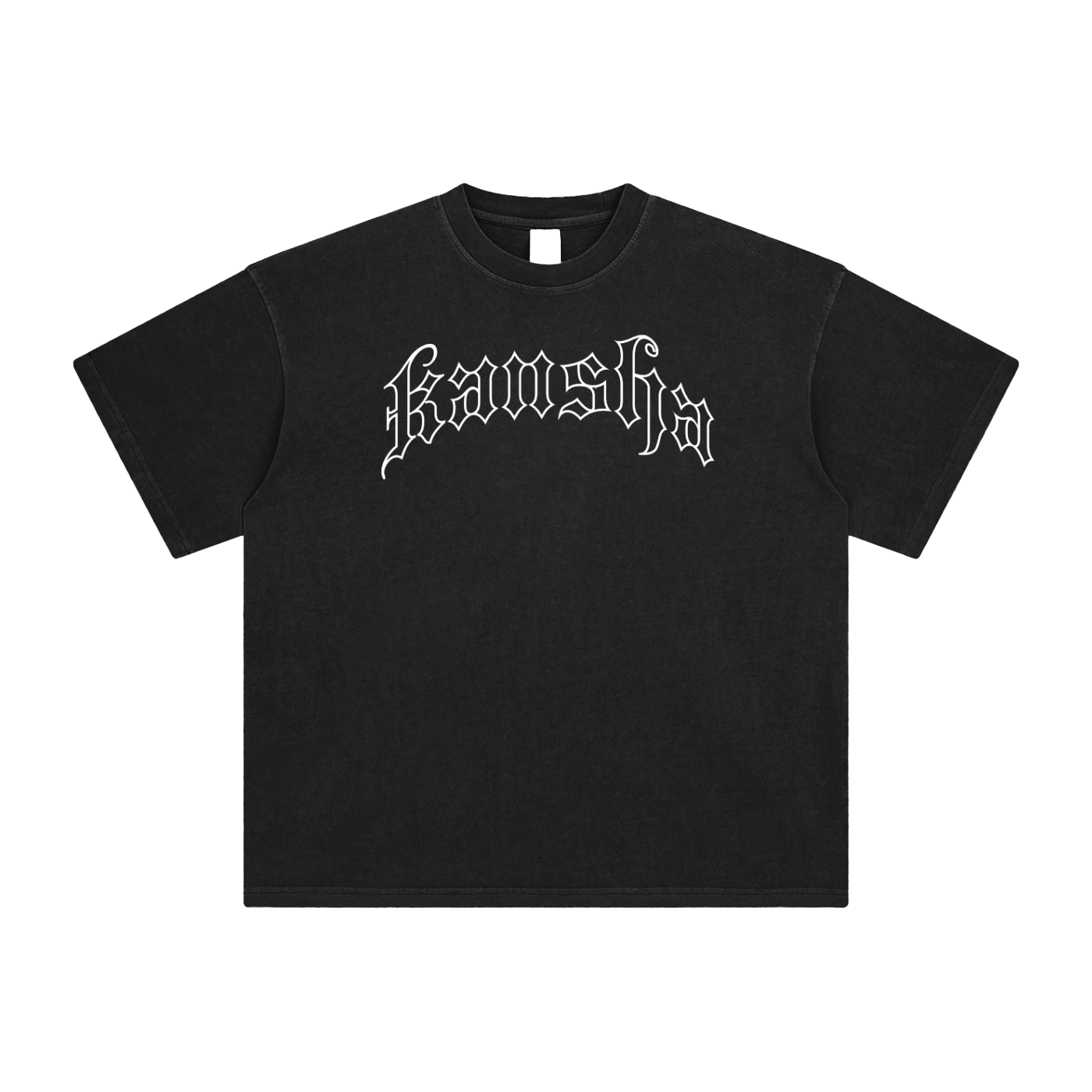 KANSHA OVERSIZED T-SHIRT BLACK