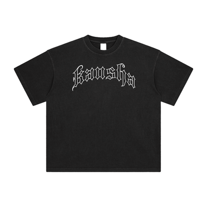 KANSHA OVERSIZED T-SHIRT BLACK