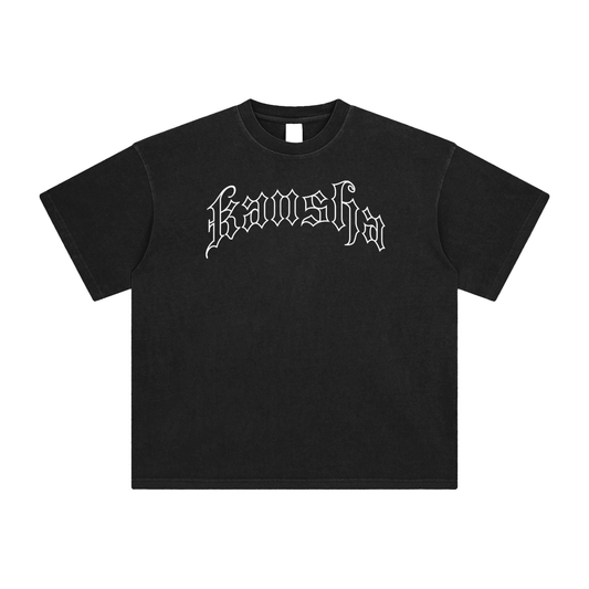 KANSHA OVERSIZED T-SHIRT BLACK