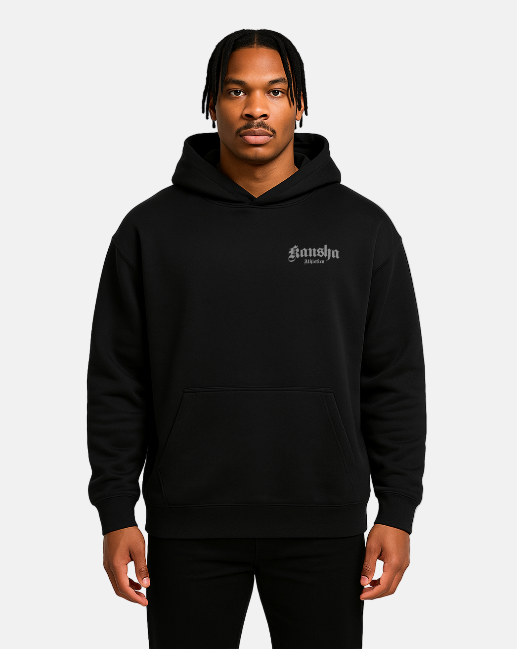 Black Tracksuit Hoodie