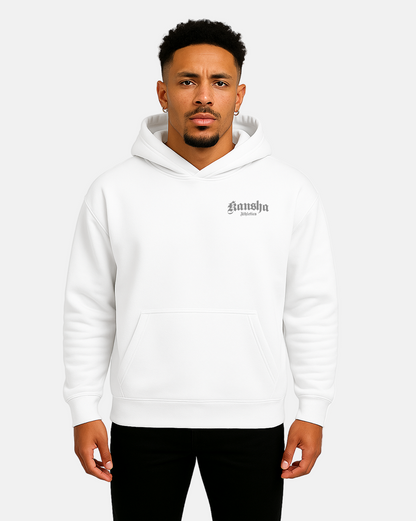 White Tracksuit Hoodie