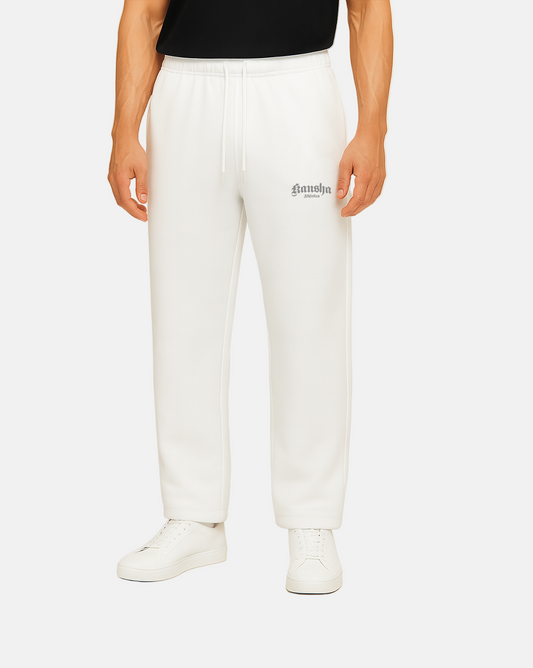 KANSHA TRACKSUIT PANTS WHITE