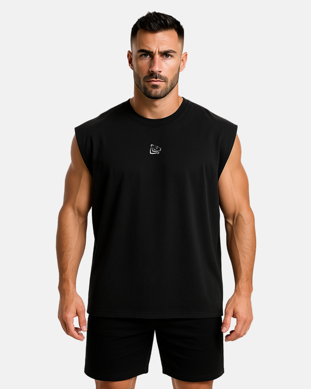 Classic Oversize Sleeveless Shirt