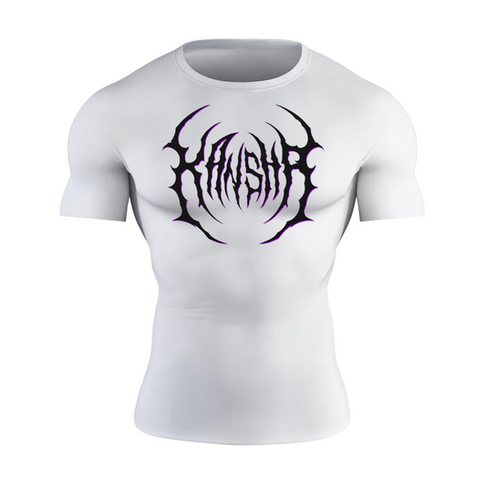 Purple Villain Compression Shirt