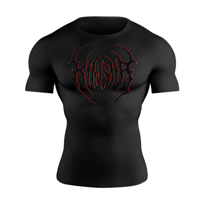 Red Villain Compression Shirt
