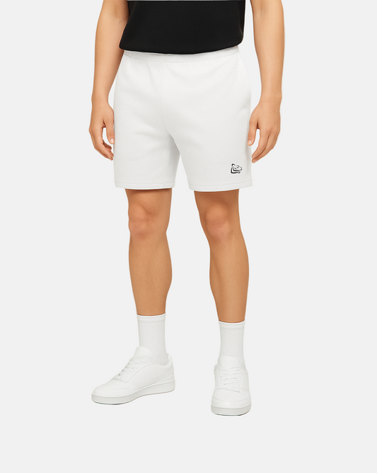 White Classic Shorts